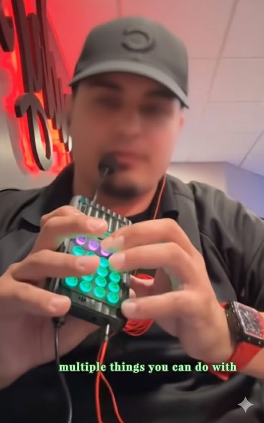 M1 voice changer in hand real user TikTok LIVE gaming