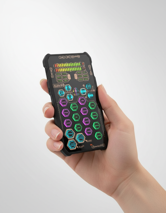 HexaVoice Pro RGB – Multi-Function Voice Changer Mic ($30.99)