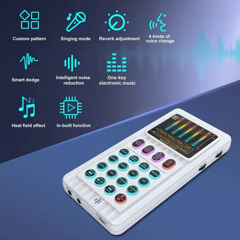 M1 Pro Voice Changer – 12 Voices + 6 Sound Effects LIVE! 🎤🔥